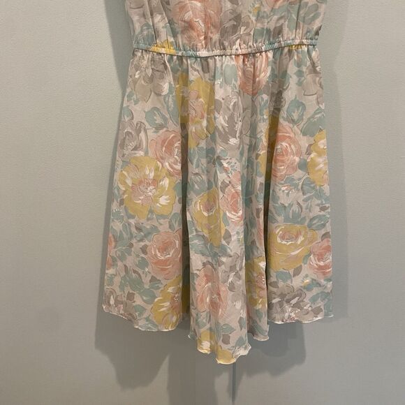 Helton Hill Dress Womens S Light Pastel Spring Colors Flowy Handmade Designer - Picture 4 of 13